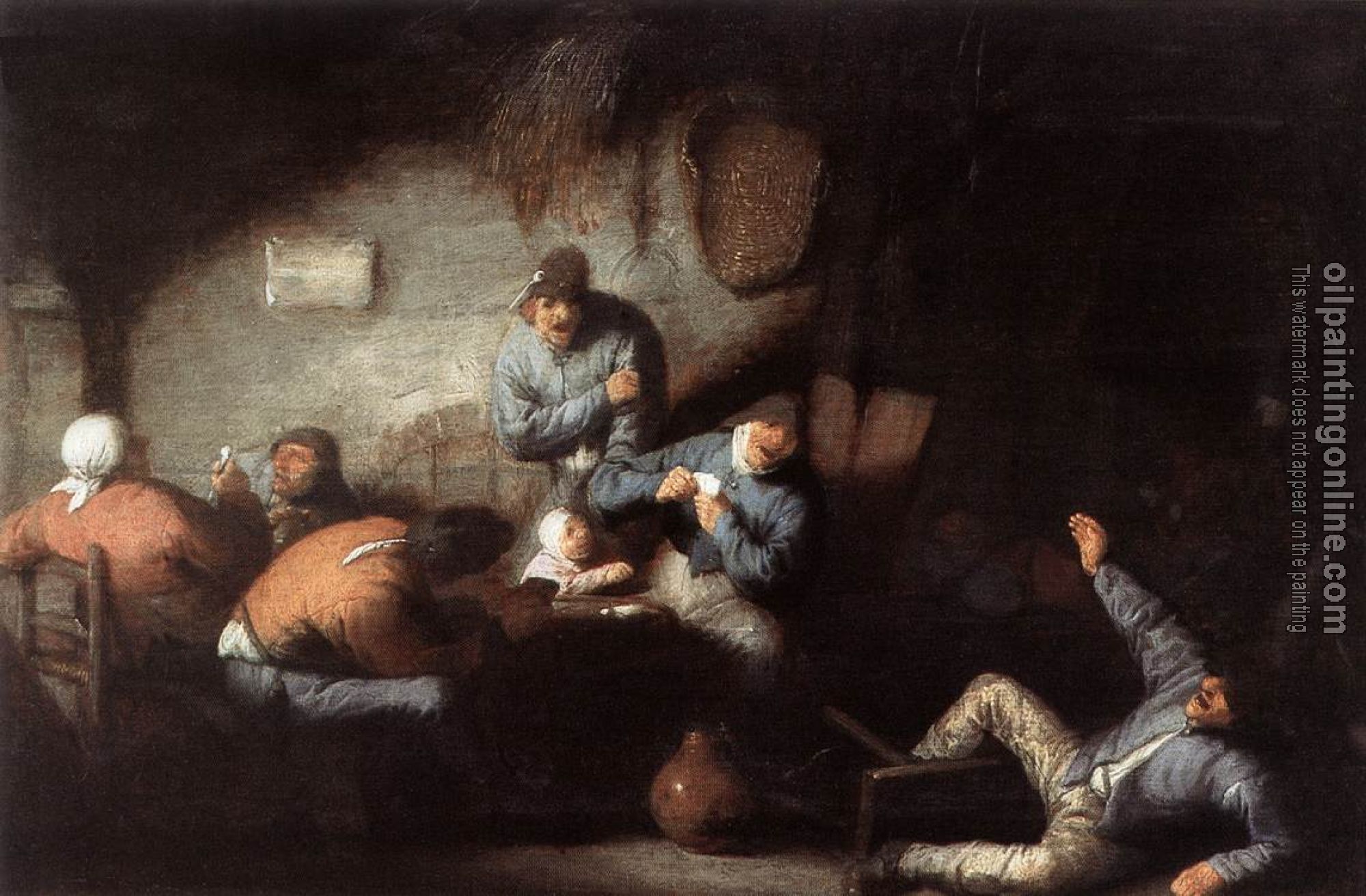 Ostade, Adriaen Jansz van - Inn Scene